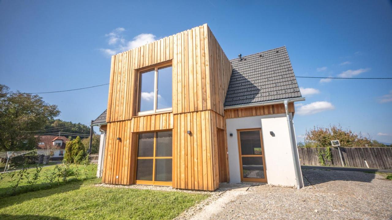 Villa Oko-Neubau Ferienhaus - Kogelbuch Comfort Nestelbach bei Graz Exterior foto